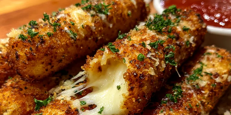 Crispy Mozzarella Stick Recipe