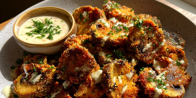 Crispy Mushroom Bites