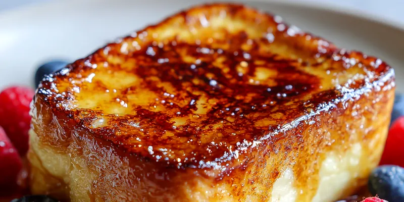 Crème Brûlée French Toast