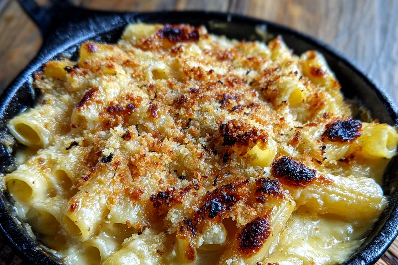 Colorful arrangement of macaroni, cheeses, and spices ready for the Crockpot Macaroni and Cheese Delight.