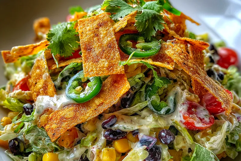 Fresh ingredients for Crunchy Southwest Cabbage Salad
