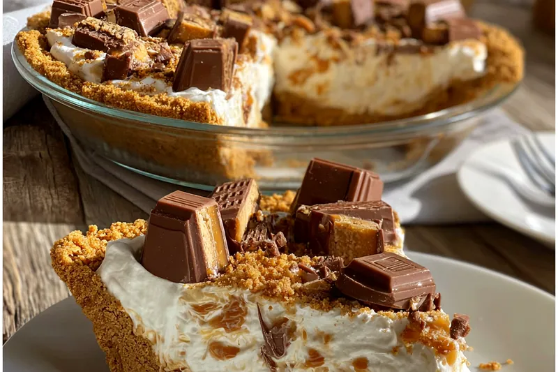 Cooking process for Decadent Chocolate Caramel Pie