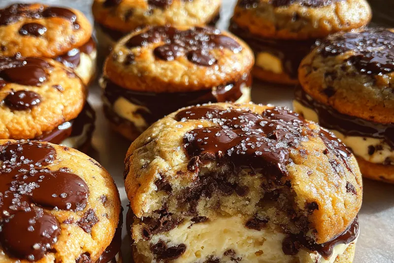 Fresh ingredients for Decadent Chocolate Cheesecake Cookies