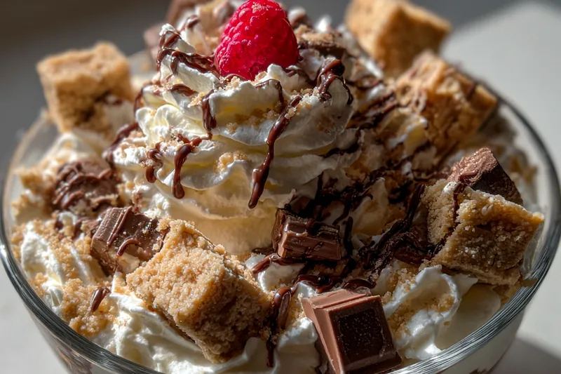 Cooking process for Decadent Chocolate Trifle