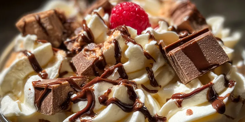 Delicious Decadent Chocolate Trifle served on a plate