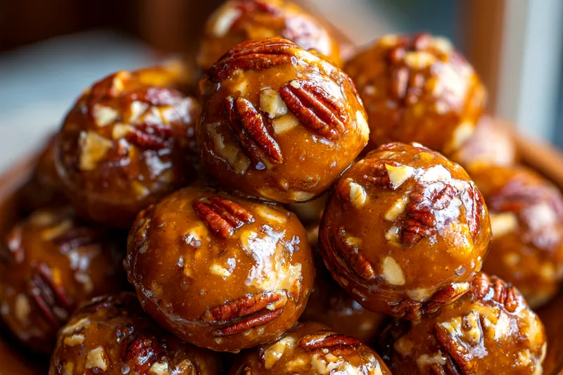 Fresh ingredients for Decadent Pecan Chocolate Bites