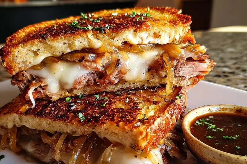 Fresh ingredients for Delicious Grilled Sandwich