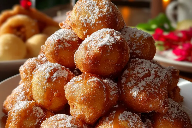 Fresh ingredients for Easy Carnival Funnel Bites