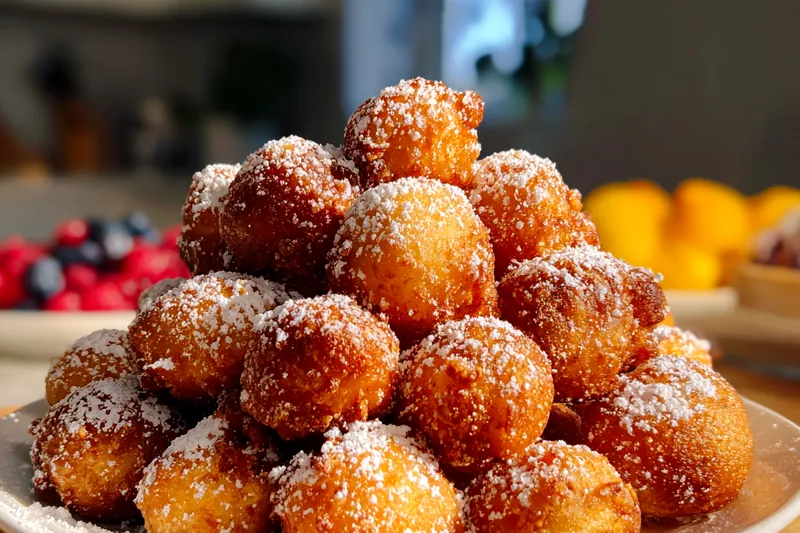 Fresh ingredients for Easy Homemade Funnel Bites