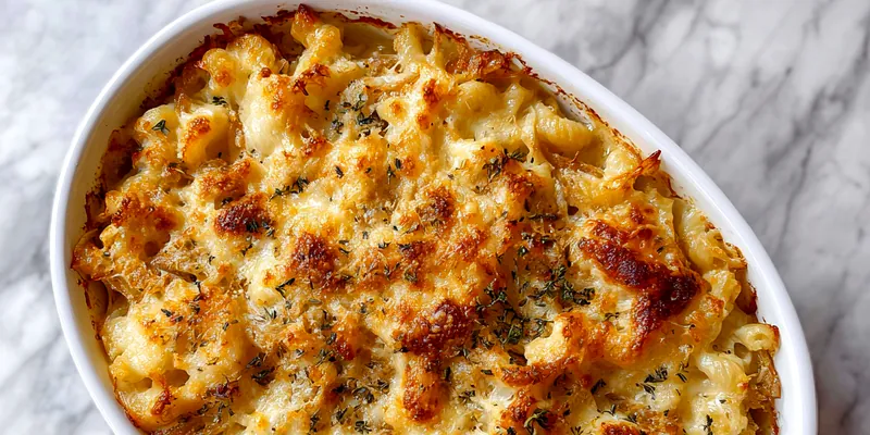 Delicious French Onion Soup Mac &amp; Cheese