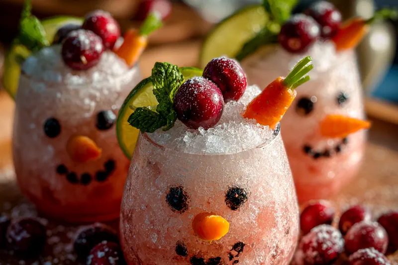 Cooking process for Frosty Cranberry Punch