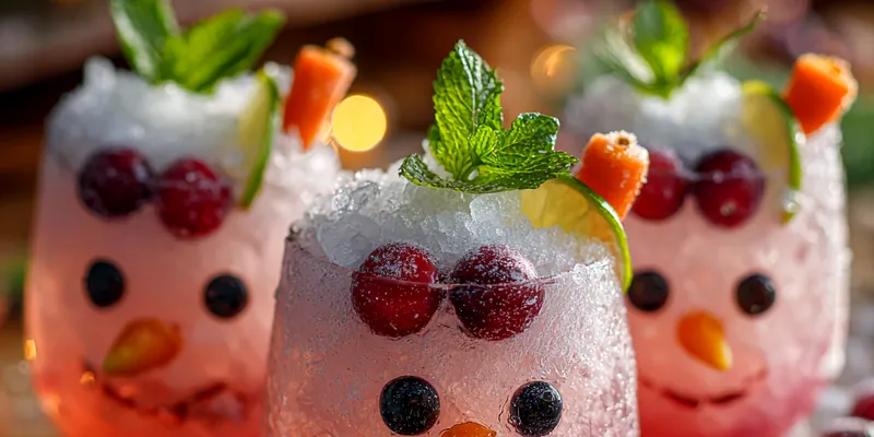 Frosty Cranberry Punch