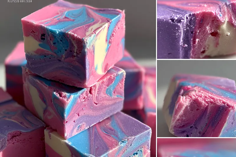 Fresh ingredients for Galactic Cotton Candy Fudge