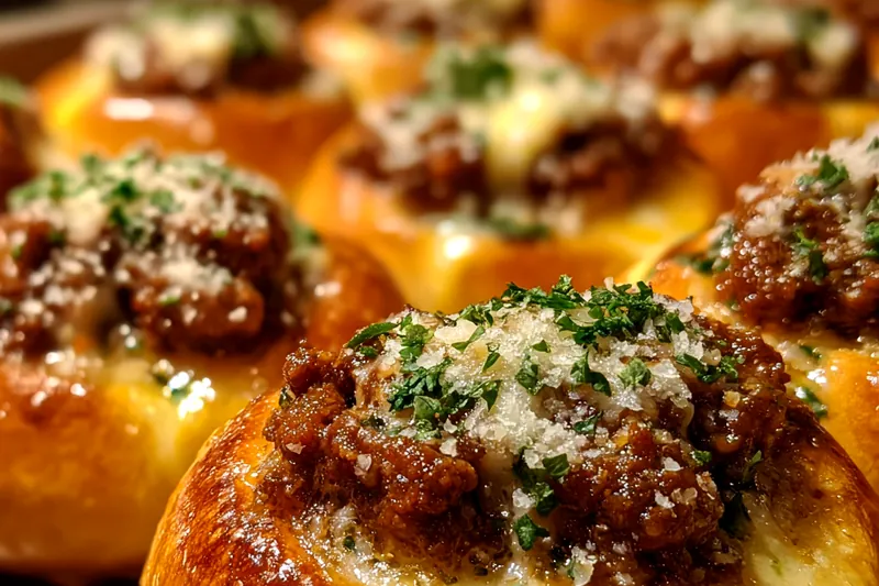 Fresh ingredients for Garlic Parmesan Burger Buns