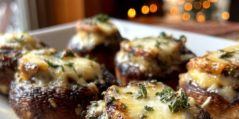 Garlic Parmesan Mushrooms