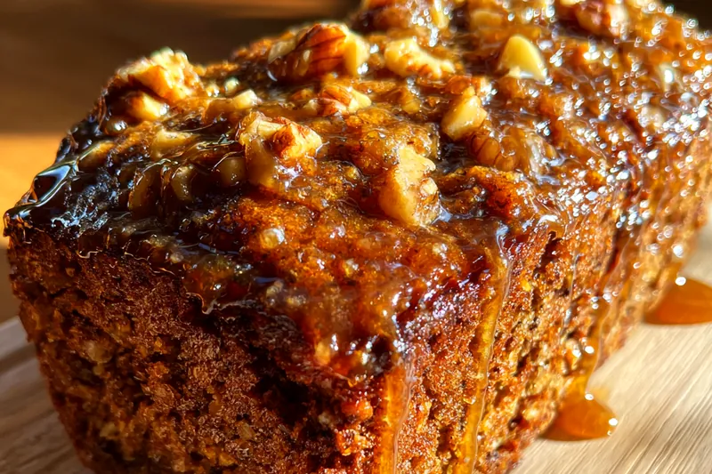 Fresh ingredients for Glazed Apple Fritter Loaf