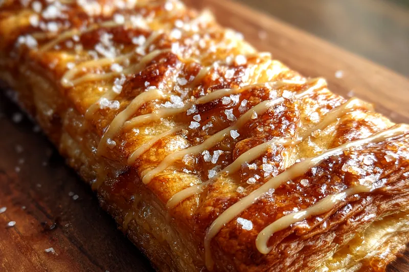 Fresh ingredients for Glazed Apple Pastry Delight