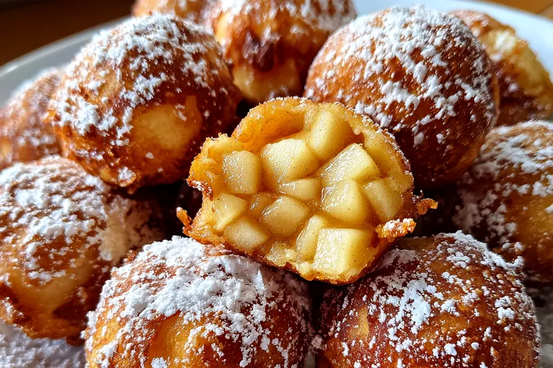 Fresh ingredients for Golden Apple Filled Delights