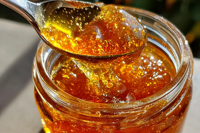 Cooking process for Golden Banana Rum Preserve