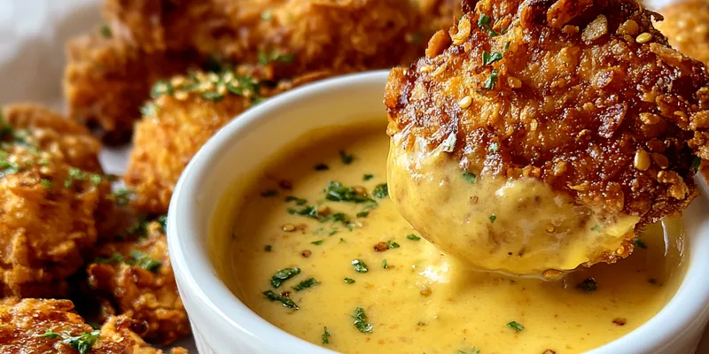 Golden Mustard Dipping Sauce