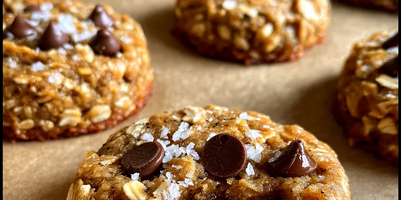 Delicious Gooey Caramel Chocolate Cookies served on a plate