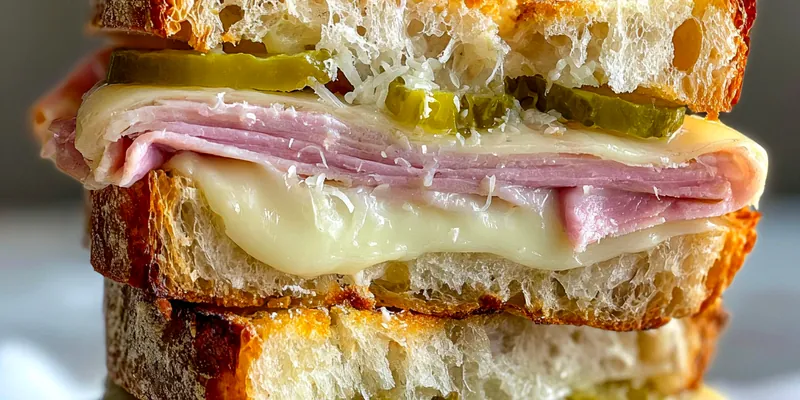 Grilled Ham Cheese Sandwich