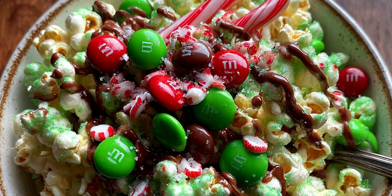 Grinch Popcorn Mix
