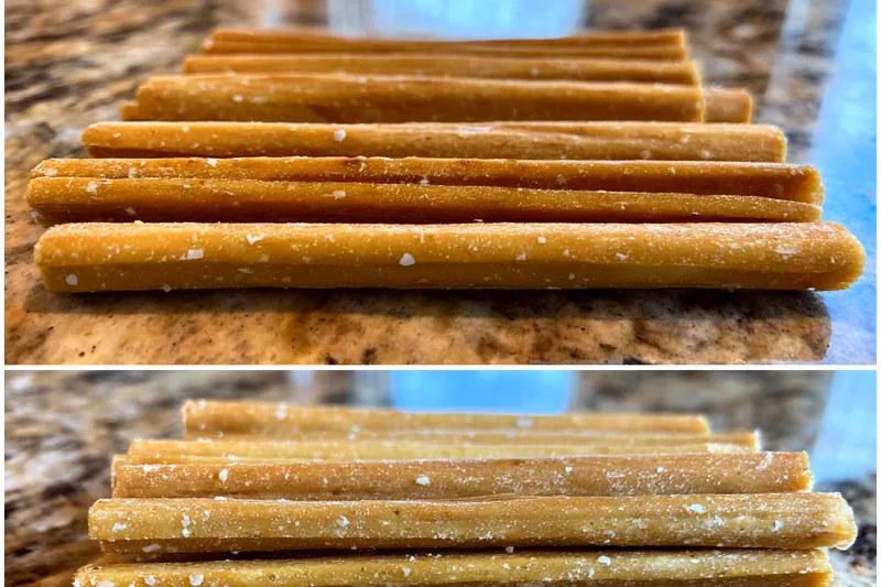 Cooking process for Healthy Pumpkin Oat Sticks
