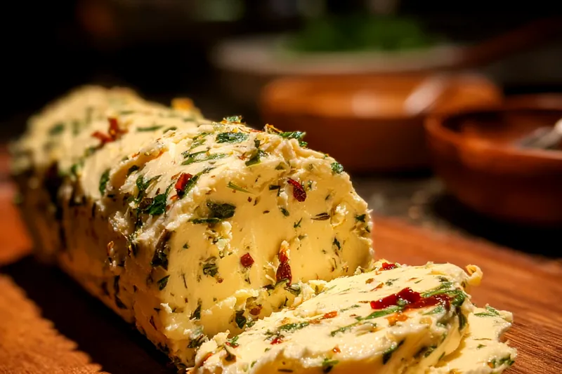 Cooking process for Herb Infused Butter Roll