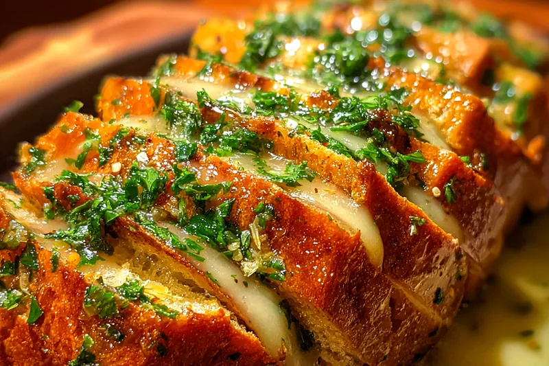 Fresh ingredients for Herb Infused Savory Loaf