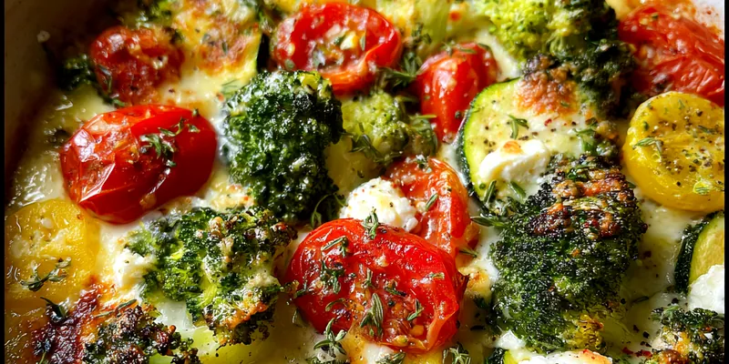 High-Protein Vegetable Bake