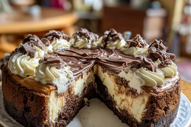Ingredients for Hot Fudge Sundae Brownie Cheesecake