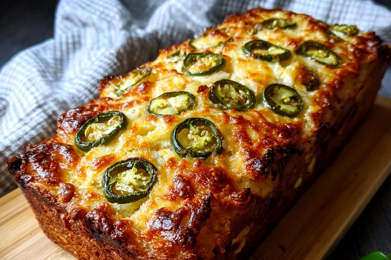 Fresh ingredients for Jalapeño Cheddar Beer Bread