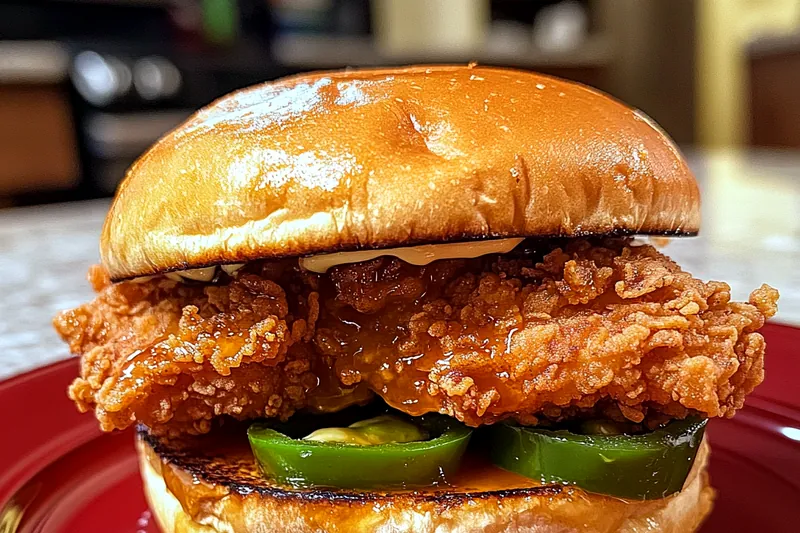 An assortment of fresh ingredients for Crispy Jalapeno Chicken Delight including chicken, jalapenos, and spices.