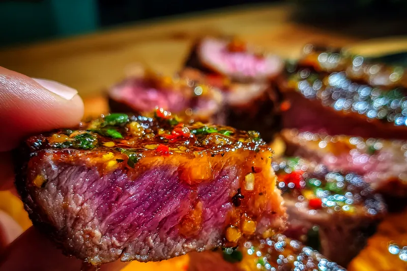 Fresh ingredients for Juicy Butter Steak