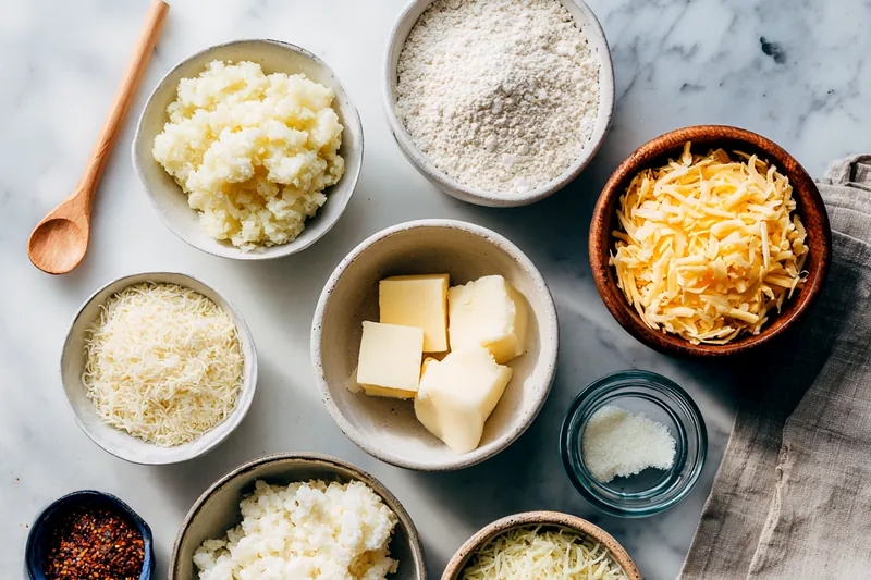 Fresh ingredients for Juicy Smash Burger with Pickle