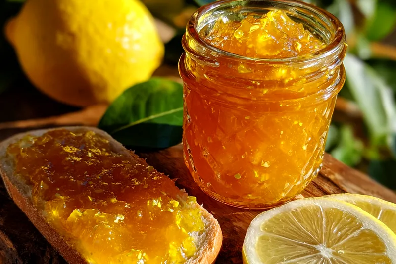 Cooking process for Lemon Citrus Preserve Delight