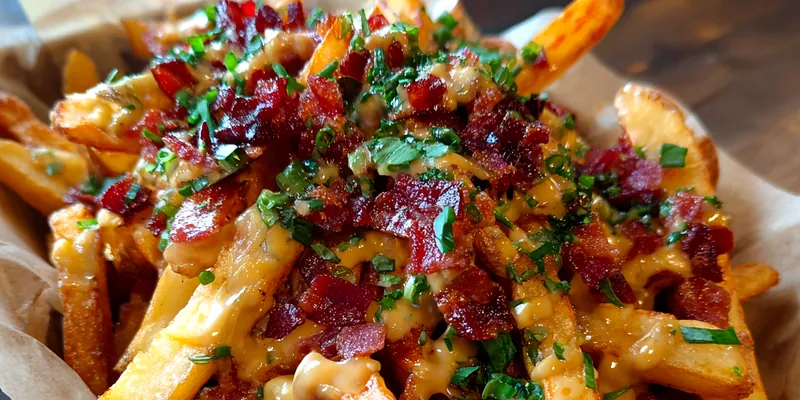 Loaded Bacon Cheese Fries