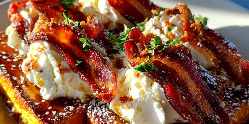 Maple Bacon French Toast Delight