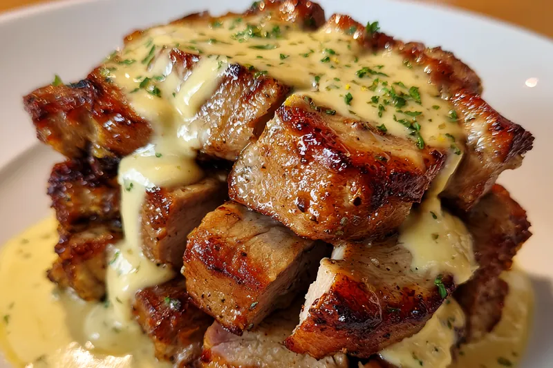Fresh ingredients for Maple Bacon Pork Chops