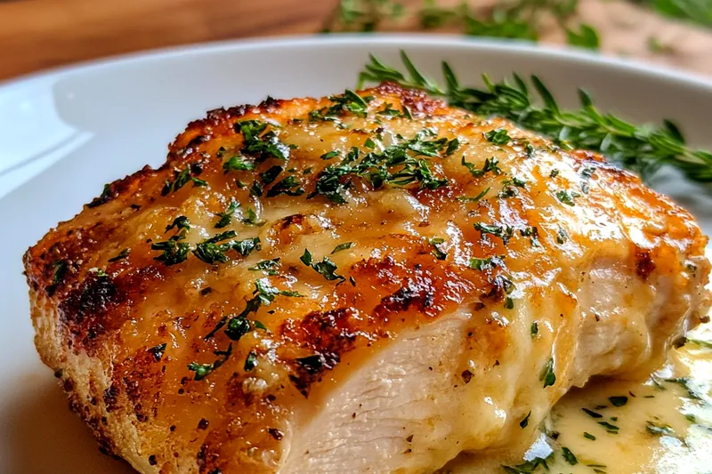 An organized array of fresh ingredients for Crispy Cheesy Chicken Delight, including chicken, cheese, and spices.