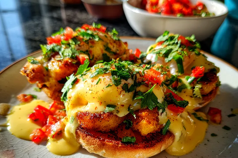 Cooking process for Mexican-Inspired Breakfast Delight