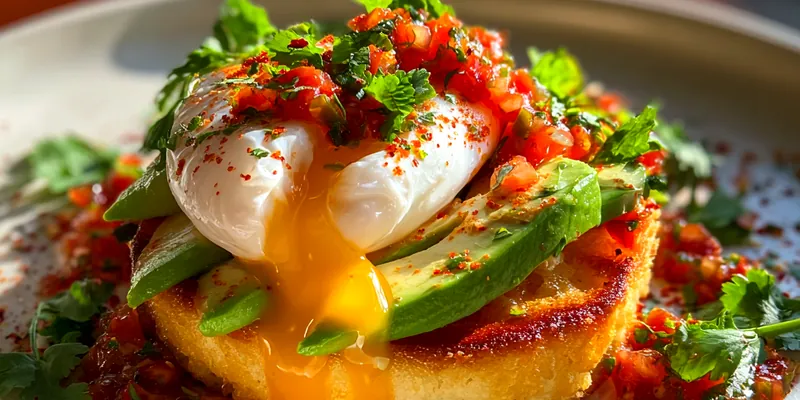 Mexican Style Eggs Benedict