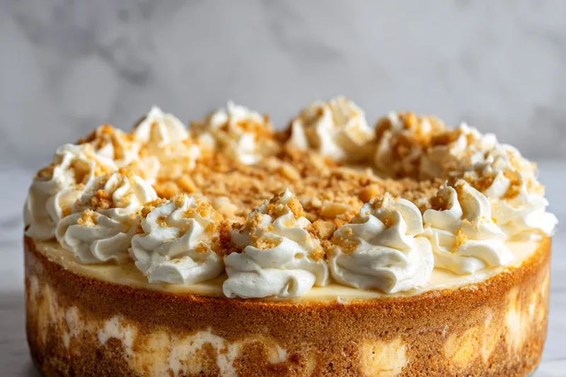 Fresh ingredients for No Bake Banana Pudding Cheesecake