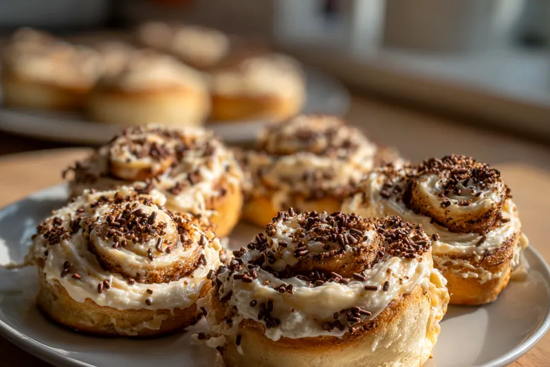 Fresh ingredients for Oreo Cinnamon Rolls