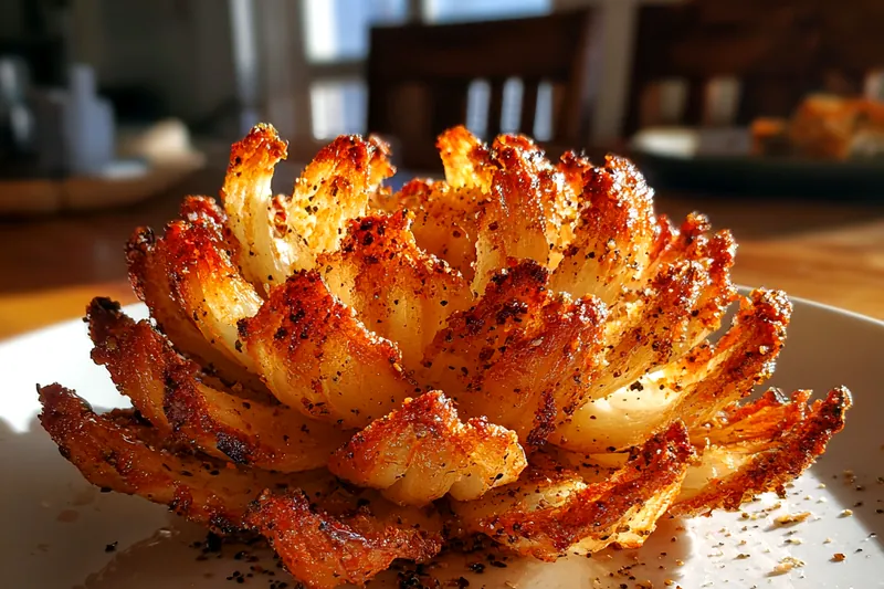 Chef Mitchell stirring the ingredients for Delicious Baked Onion Delight in a skillet.