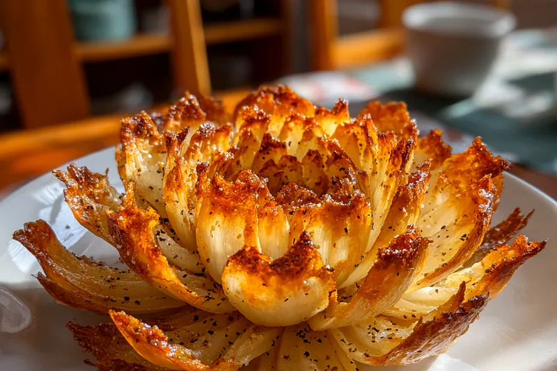 Arrangement of fresh ingredients for Delicious Baked Onion Delight, including onions, cheese, and breadcrumbs.