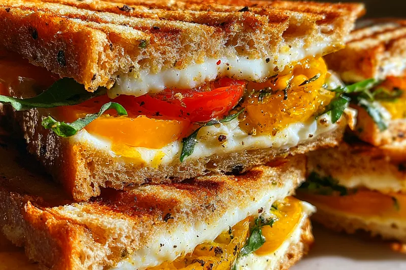 Fresh ingredients for Peach Cheddar Grilled Delight