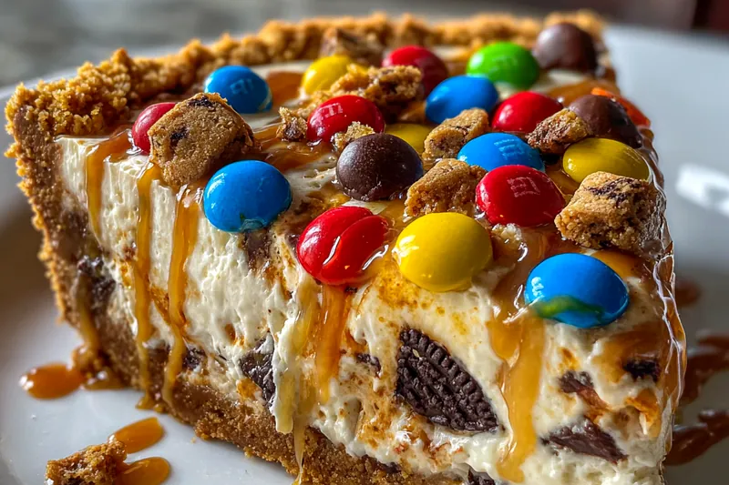 Cooking process for Peanut Butter Cookie Cheesecake