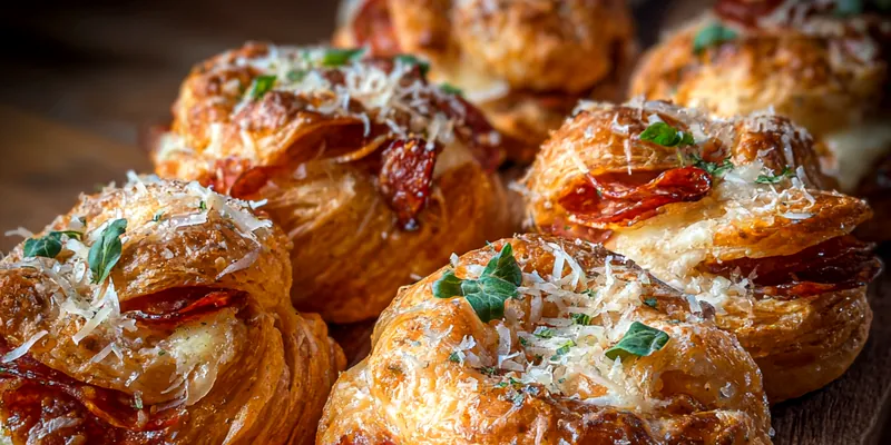 Quick Pepperoni Pastry